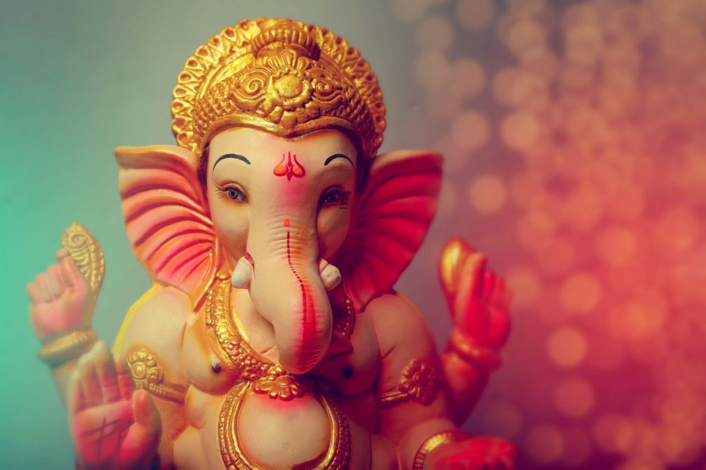 Ganesha with Elephant Face