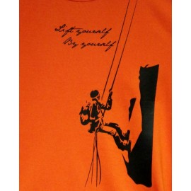 T-shirt - Lift Yourself in Orange