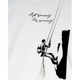 T-shirt - Lift Yourself in White