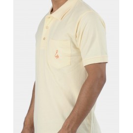 T-shirt - Polo in Ivory