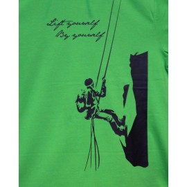 T-shirt - Lift Yourself in SCB Green