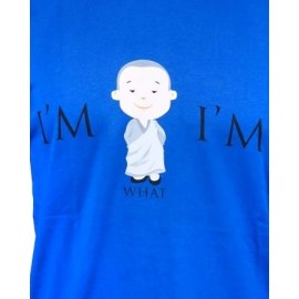 T-shirt - I Am What I Am in Blue