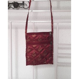 Bag: Silk Sling in Om Print - Small assorted colours