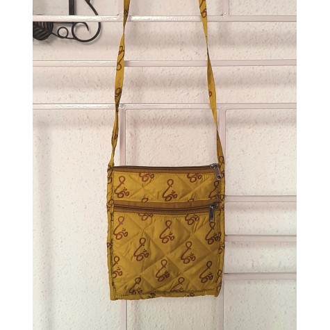 Bag: Silk Sling in Om Print - Small assorted colours