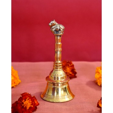 Puja Bell with Nandi: Small