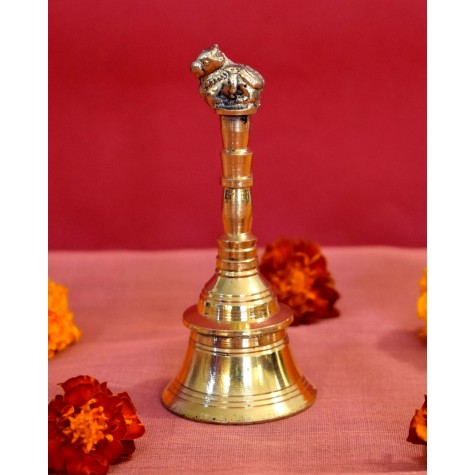 Puja Bell with Nandi: Small