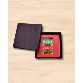 Coasters: Square with Quotes (Set of 4)