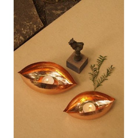 Copper Pod Small T-Light