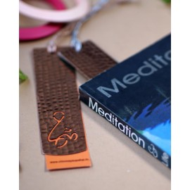 Copper Bookmarks with Om