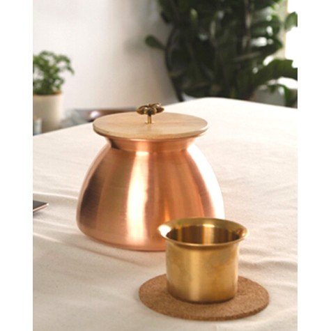 Copper Tulsibaug Kalash or Lota in Small size