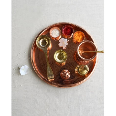 Puja Thali Set - Prayer Platter with Essentials