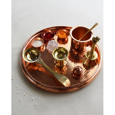 Puja Thali Set - Prayer Platter with Essentials