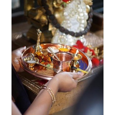 Puja Thali Set - Prayer Platter with Essentials