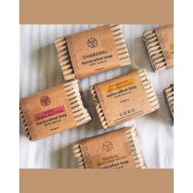 Handmade Soap, 100% Natural and Organic, made by Rural Women - 100 gms