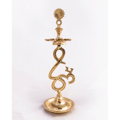 Om Lamp: Large 17.5"