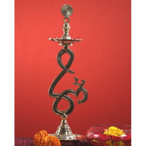 Om Lamp: Large 17.5"