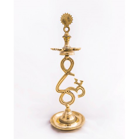 Om Lamp: Medium 14"