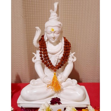 Idol - Shiva in Marble 12 inch