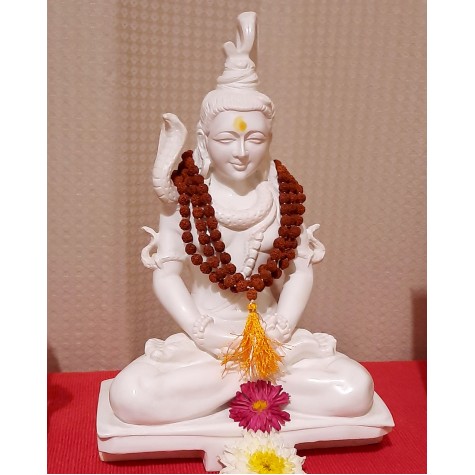 Idol - Shiva in Marble 12 inch