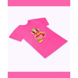 T-Shirt: Kids - Lakshmi in Magenta Pink