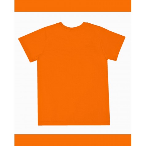 T-Shirt: Kids - Shiva with Nandi in Orange