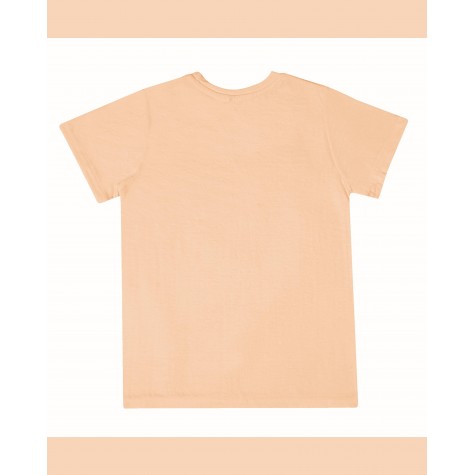 T-Shirt: Kids - Saraswati with Veena in Peach