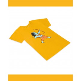 T-Shirt: Kids - Rama with Bow in Yellow