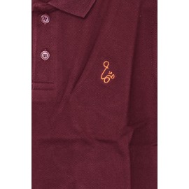 Kids T-shirt - Polo in Maroon