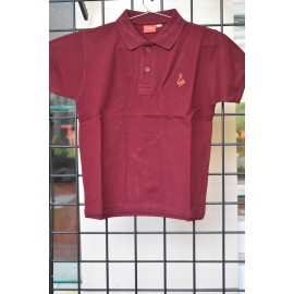 Kids T-shirt - Polo in Maroon
