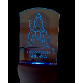 Night Light - Shiva Engraved, Plug-in