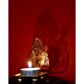 Shiva Shadow Tea Light Candle Holder