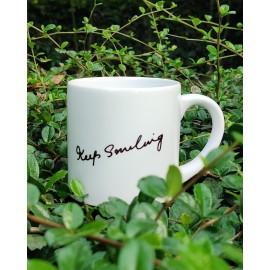 Ceramic Mug: Small (6oz) - Keep Smiling