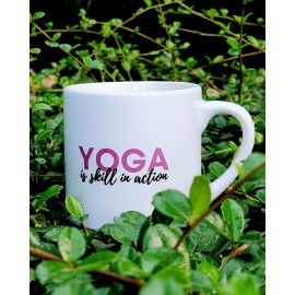 Ceramic Mug: Small (6oz) - Yoga