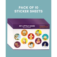 Pack: Sticker Sheets - Little Gods (Pack of 10)