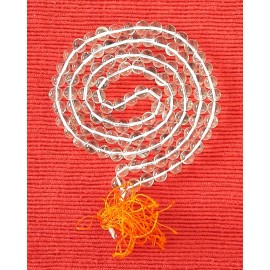 Mala: Sphatik (Quartz Stones) - 108 (6-7mm) Beads