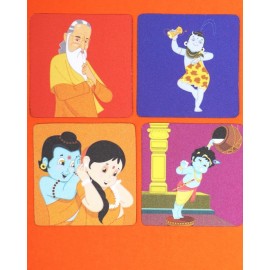 Pack: Magnet Square - Little Gods (Pack of 10)